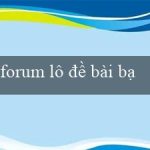 forum lô đề bài bạc(Chiếc Thuyền Trên Biển)