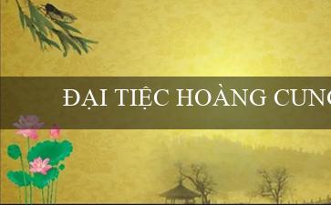 ĐẠI TIỆC HOÀNG CUNG HAN PALACE(Thông tin và đánh giá về nhà cái Vo88)